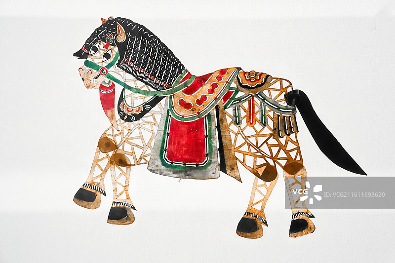 成都博物馆5层皮影馆精品皮影图片素材