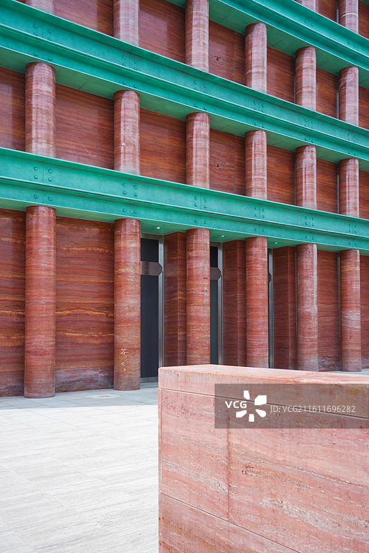 日本九州福冈皇宫酒店建筑色彩几何艺术设计感室内室外空间图片素材
