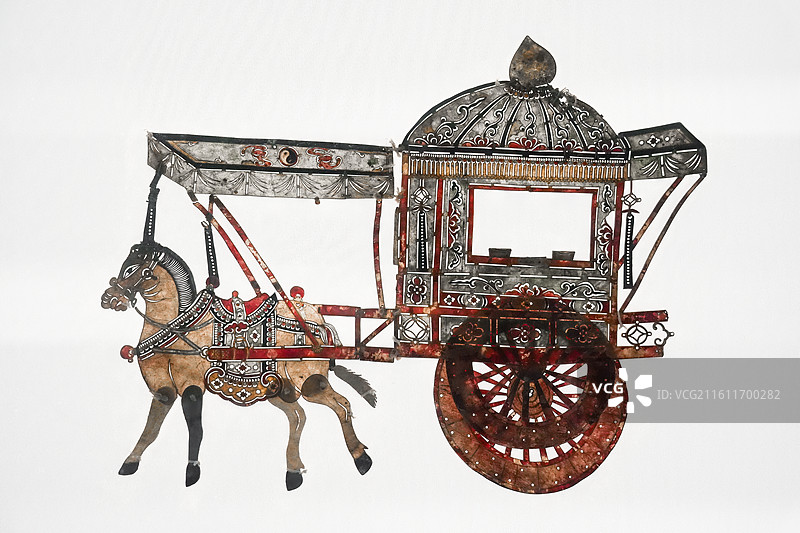 成都博物馆5层皮影馆精品皮影图片素材