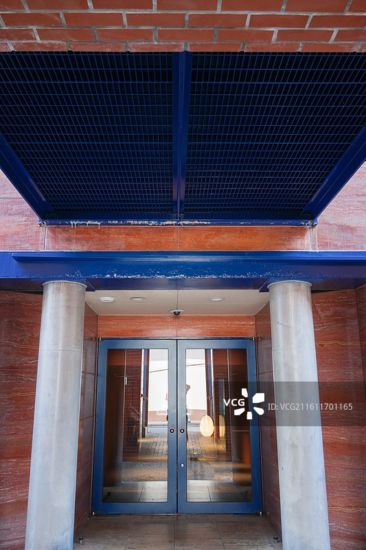 日本九州福冈皇宫酒店建筑色彩几何艺术设计感室内室外空间图片素材