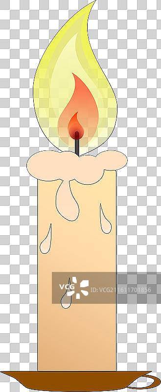 紫色背景上的万圣节蜡烛图片素材