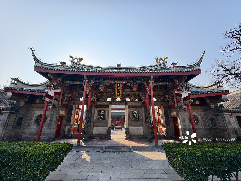 山东烟台福建会馆（第四批全国重点文物保护单位）图片素材