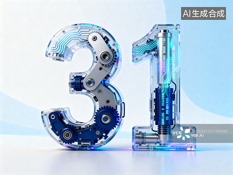 【AI数字艺术】科技数字图片素材