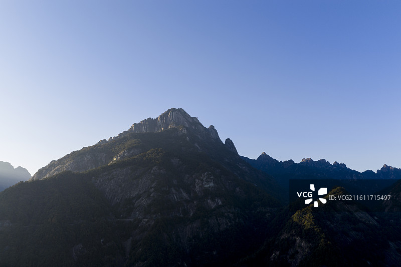 黄山九龙瀑景区图片素材