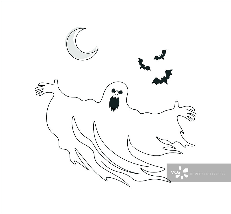 单线条艺术连续图片素材