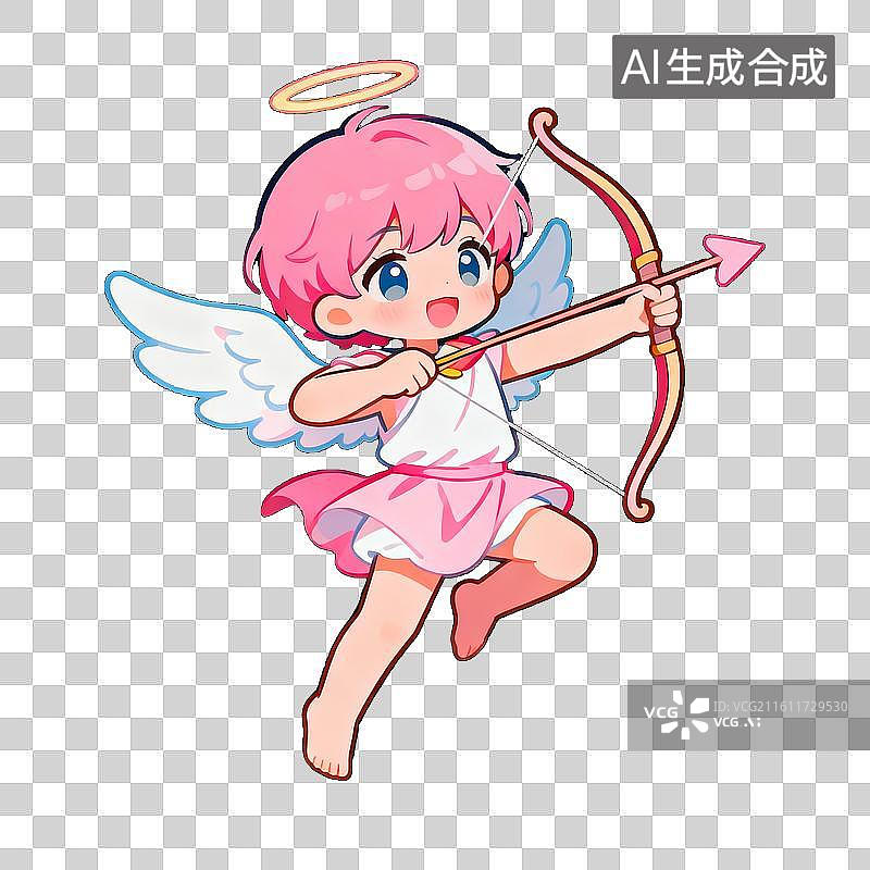 【AI数字艺术】爱神丘比特图片素材