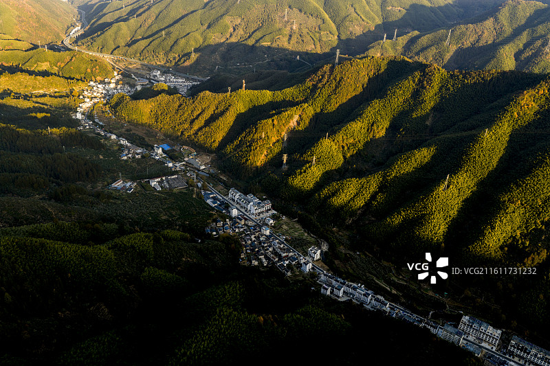 黄山九龙瀑景区图片素材