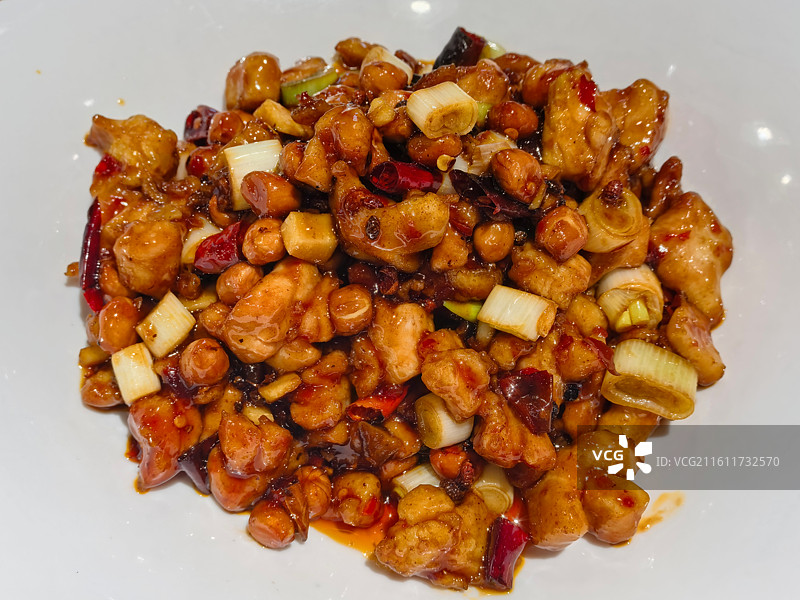 经典川菜宫保鸡丁图片素材