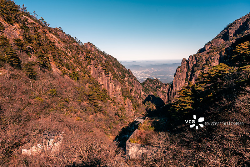 黄山（光明顶-高山草甸-仙桃石-大王松-排云亭）图片素材