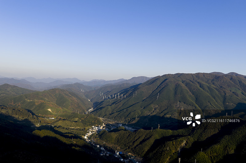 黄山九龙瀑景区图片素材