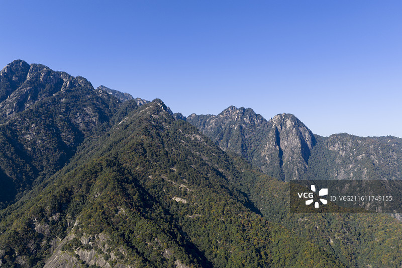 黄山翡翠谷景区图片素材