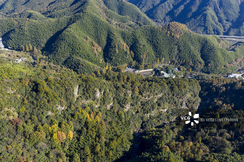 黄山翡翠谷景区图片素材