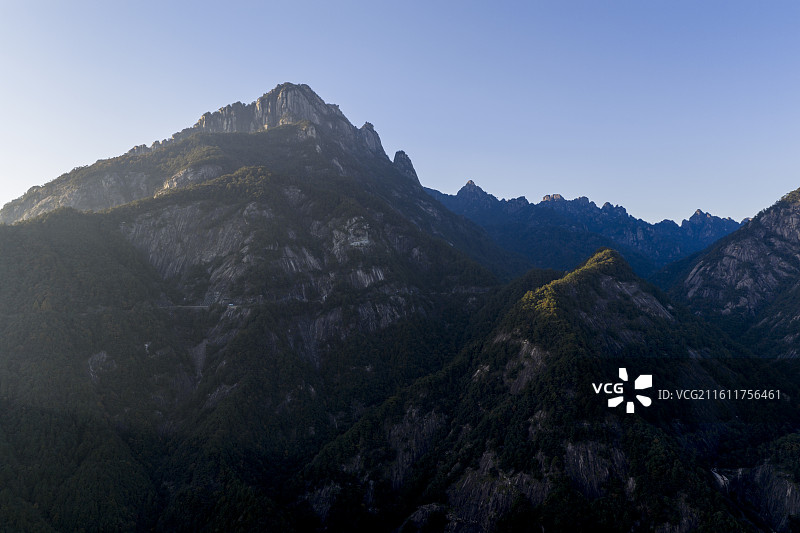 黄山九龙瀑景区图片素材