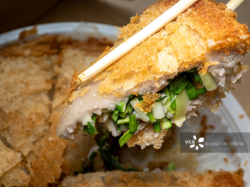 东莞特色美食芋饼图片素材