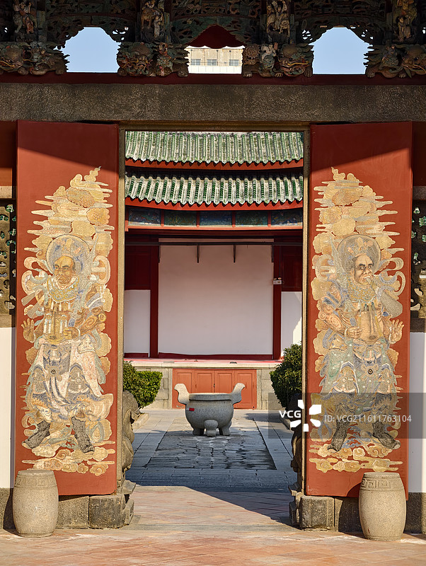 山东烟台福建会馆（第四批全国重点文物保护单位）图片素材