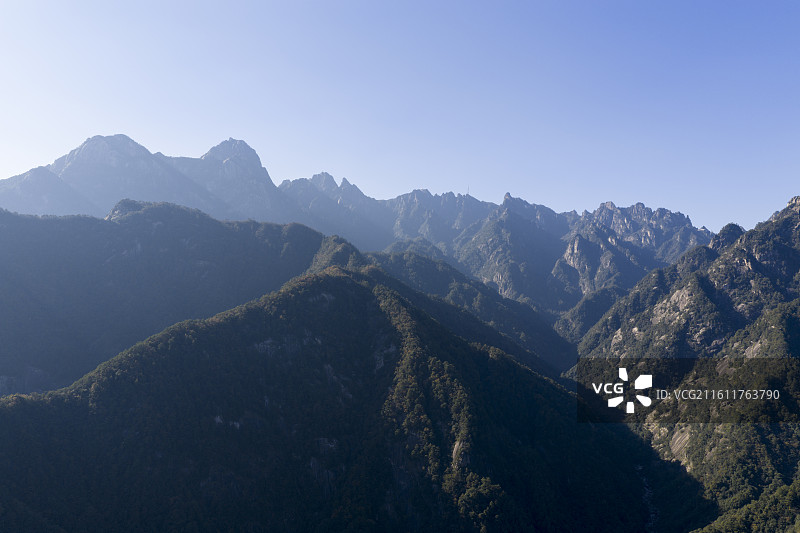 黄山翡翠谷景区图片素材