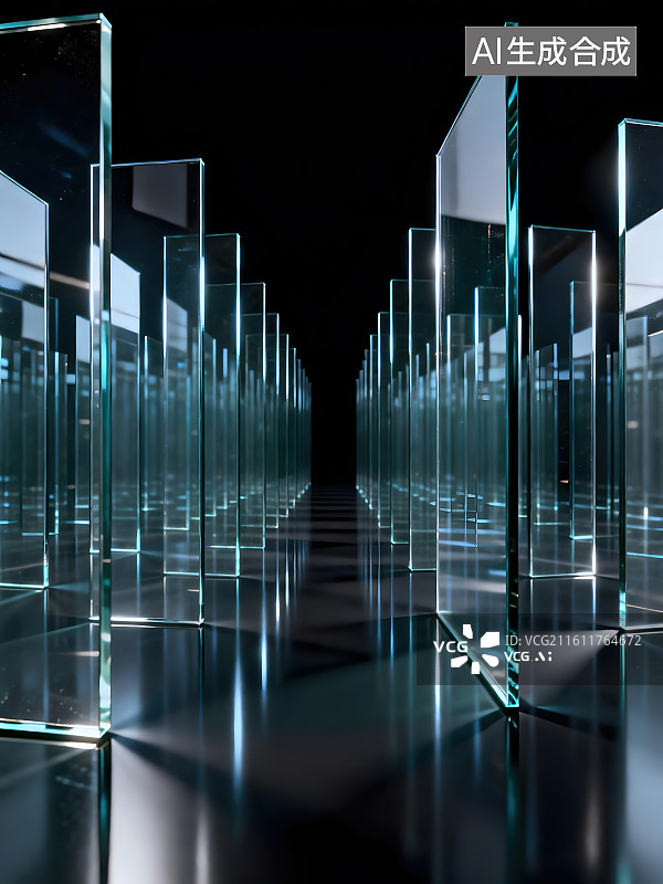 【AI数字艺术】ai芯片与虚拟世界，虚拟城市图片素材