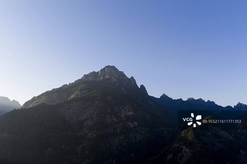 黄山九龙瀑景区图片素材