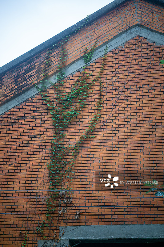 峨影1958园区 峨眉电影制片厂 电影公园 老厂房 红砖图片素材