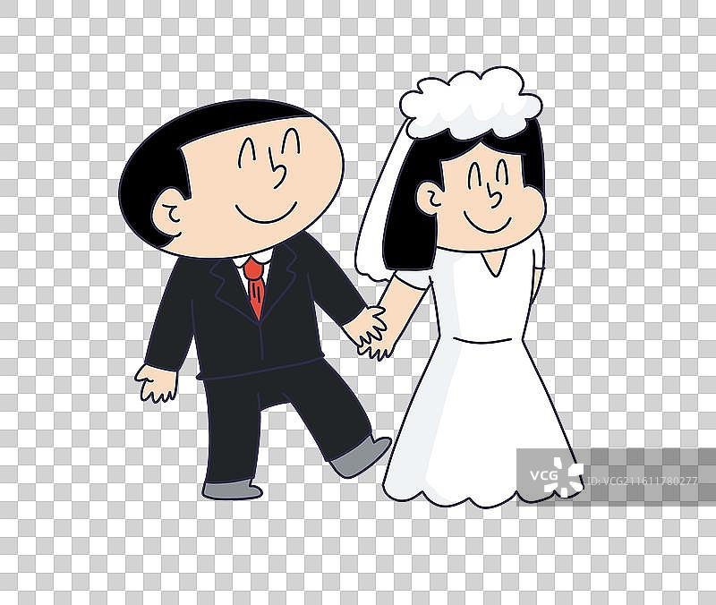 新婚夫妻，婚礼，新人图片素材