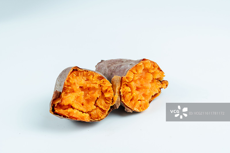 美食静物摄影——香甜烤红薯图片素材