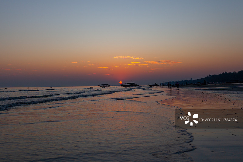 宁静的日落图片素材