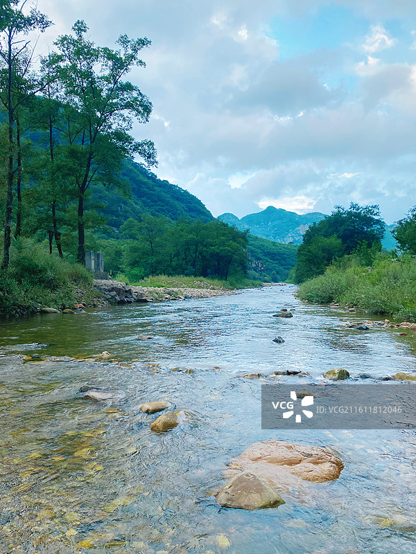 大连市庄河湿地冰峪沟天门山步云山碧流河英那河图片素材