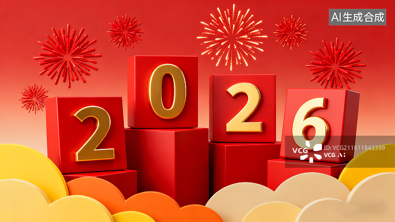 【AI数字艺术】2026年艺术字马年图片素材