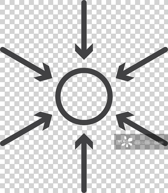 白色背景上的紧凑尺寸图标2件套图片素材