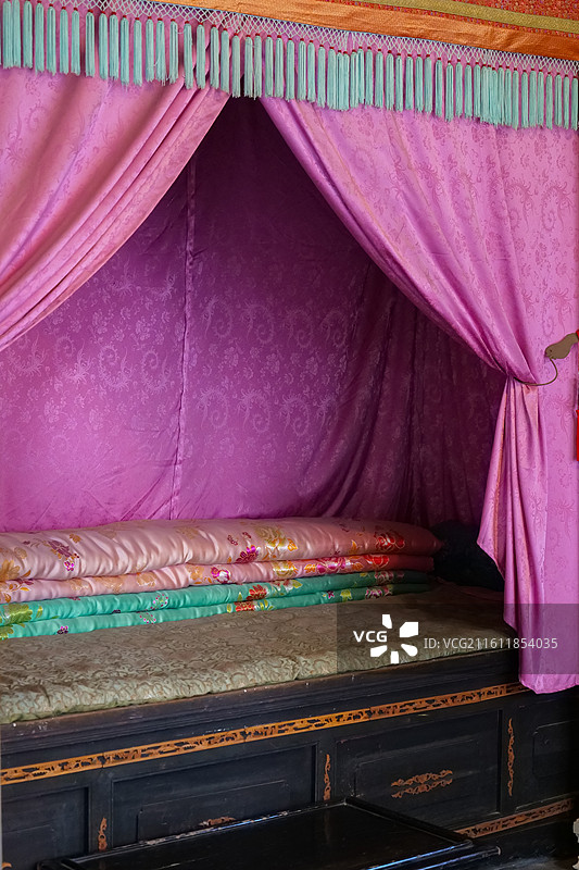 北京大观园-稻香村-卧室图片素材