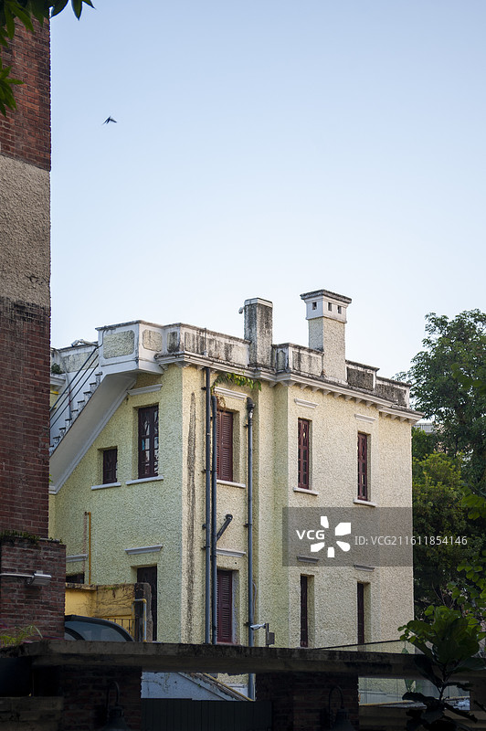 广州新河浦民国洋楼群图谱图片素材