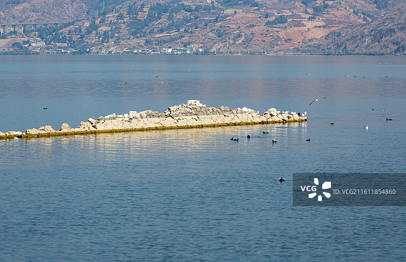 大理洱海风景图片素材
