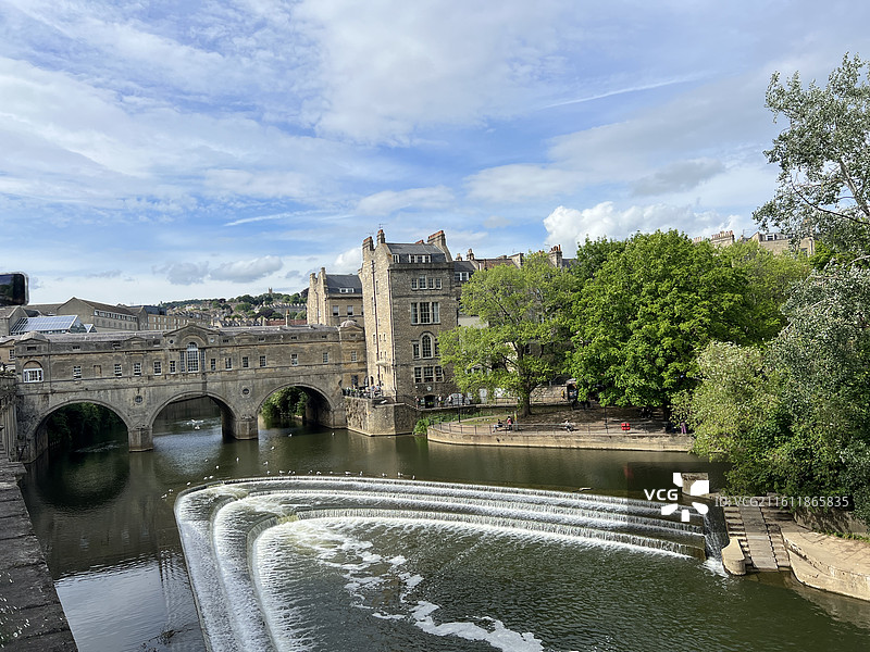 英国巴斯小镇图片素材