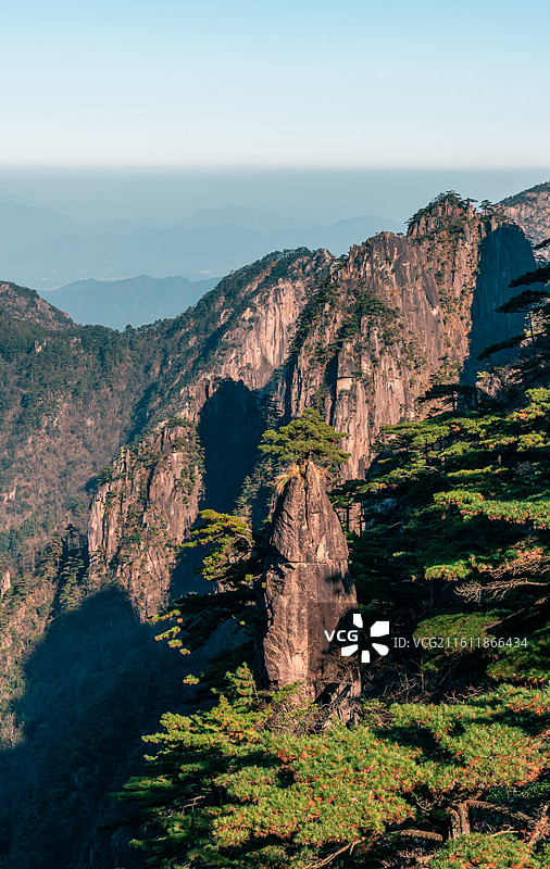 黄山（排云亭-团结松-大王松-梦笔生花-云谷索道）图片素材