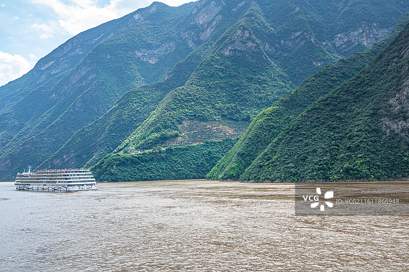 中国长江流域 江面 水面景色 风景 自然风光图片素材