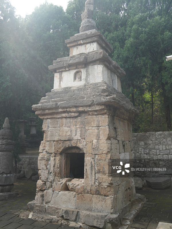 山东济南四门塔图片素材