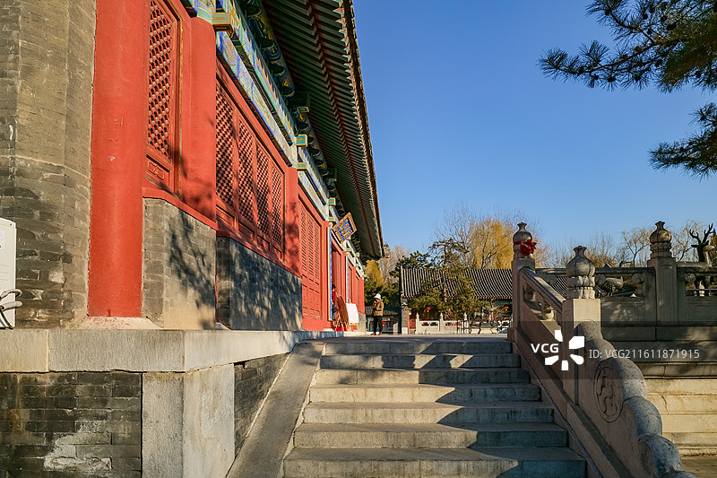 北京大观园-省亲别墅-顾恩思义殿图片素材