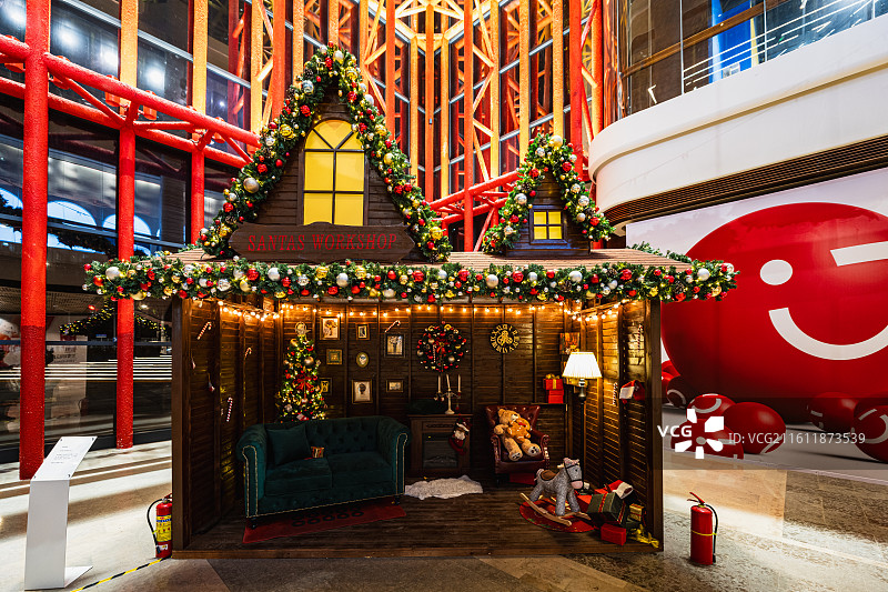 圣诞小屋图片素材