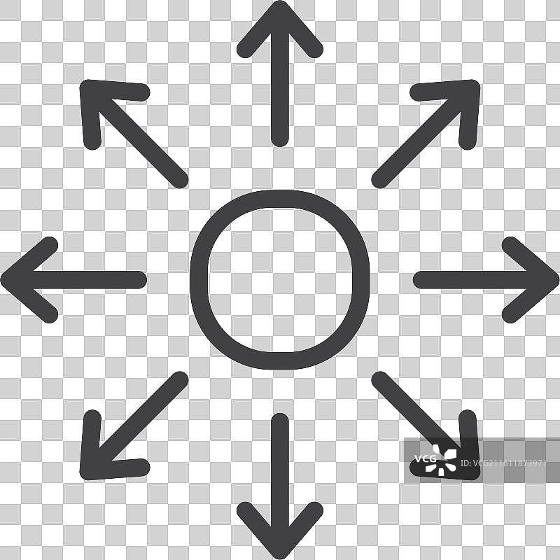 白色背景上的大容量图标集图片素材