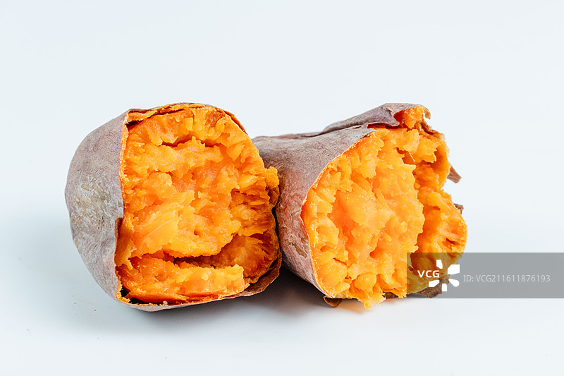 美食静物摄影——香甜烤红薯图片素材