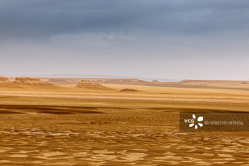 海西沙漠雅丹图片素材