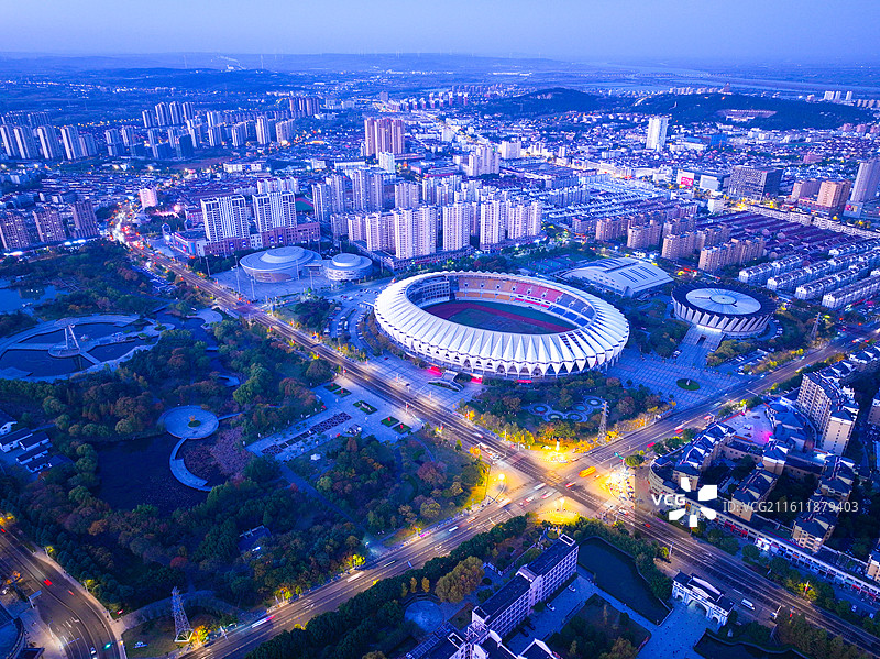 江苏省淮安市盱眙体育场奥体中心图片素材