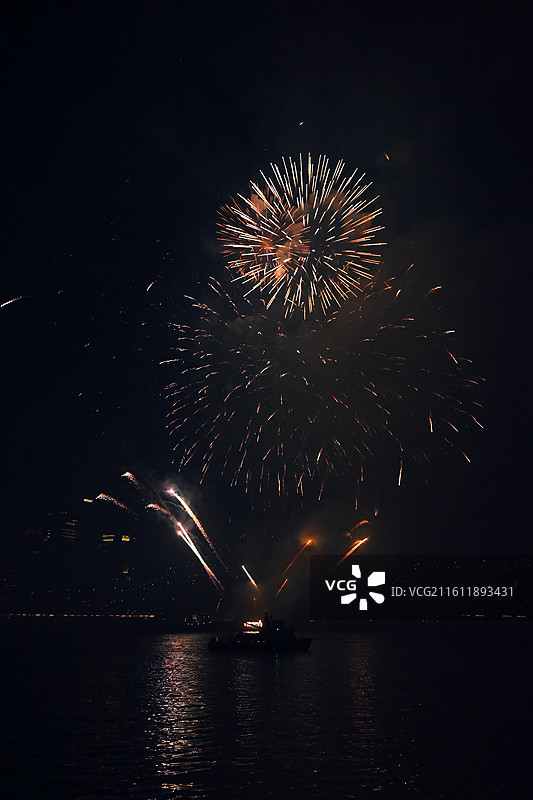 美国独立日烟花图片素材