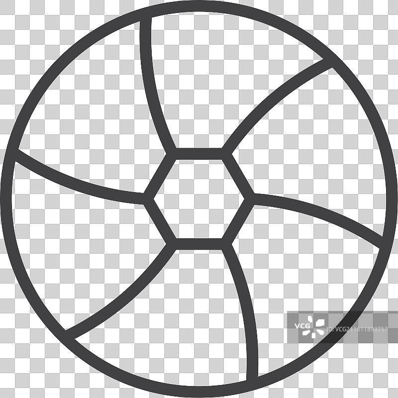 白色背景上的快门图标集图片素材