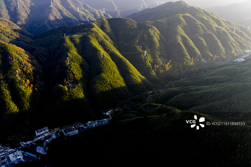 黄山九龙瀑景区图片素材