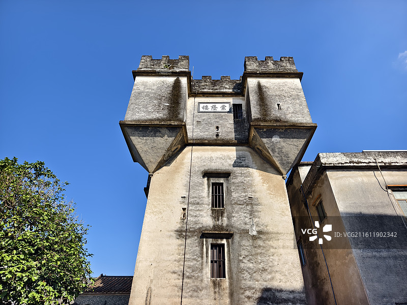 广州古村，瓜岭村图片素材