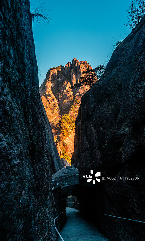 黄山（玉屏楼景区到鳌鱼峰）图片素材