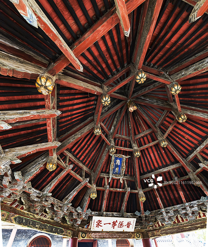 山西太原，晋祠博物馆，重点文物保护单位，国家5A级旅游风景区图片素材