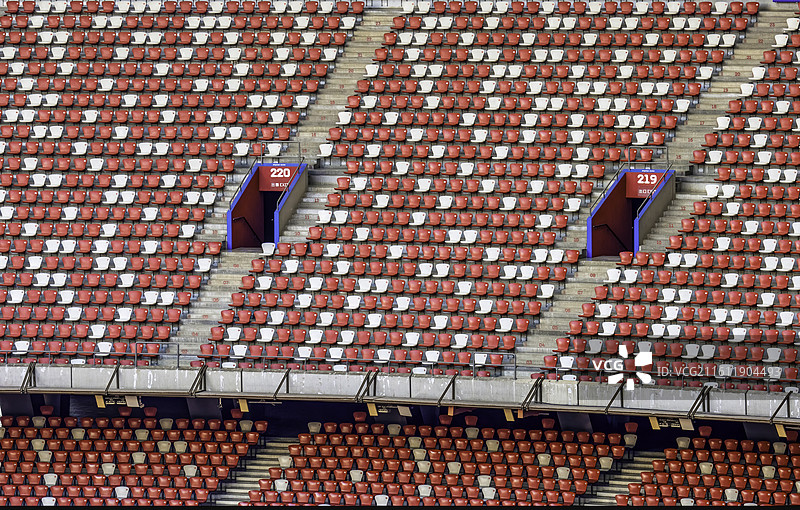 北京国家体育场看台座椅图片素材