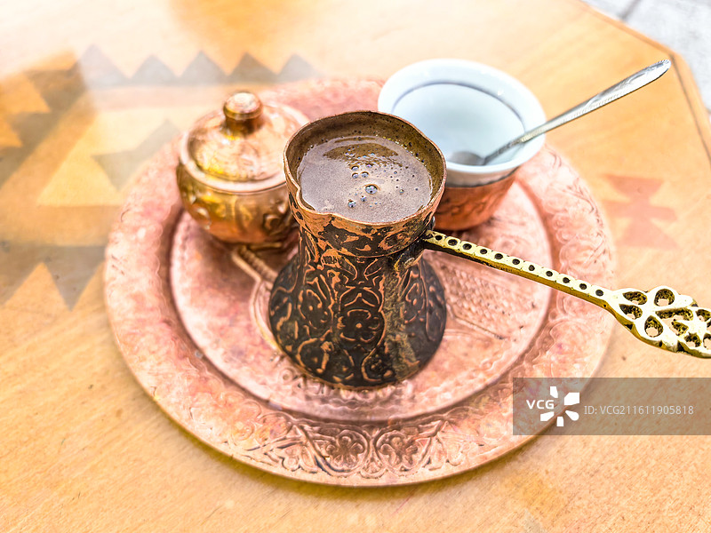 波斯尼亚咖啡美食图片素材